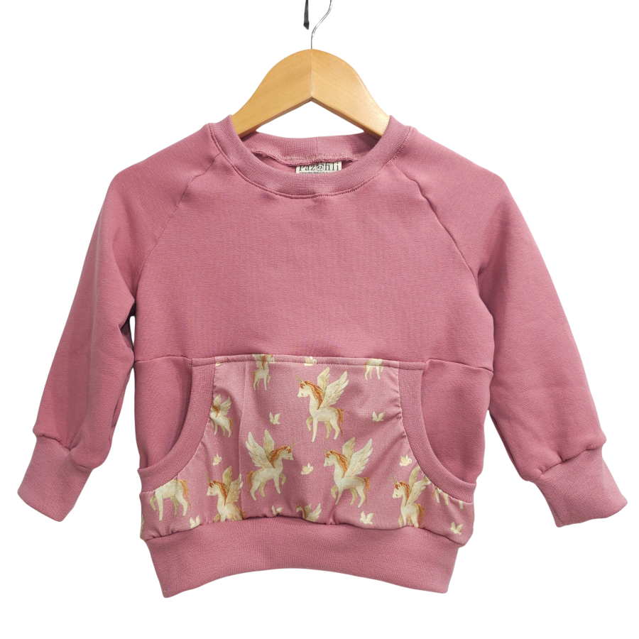 Pullover [ Kids 8-16 Jahre ] Fairyland Alicorn (Sweat altrosa)