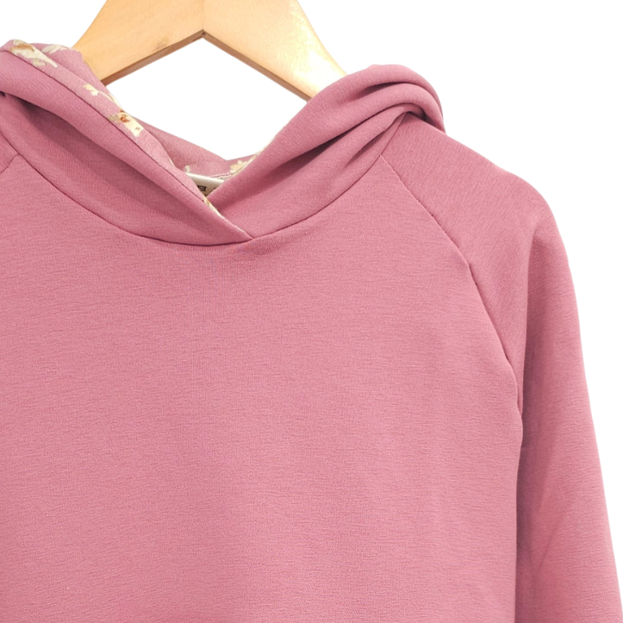 Hoodie [ Kids 1-7 Jahre ] Fairyland Alicorn (Sweat altrosa) (Bündchen altrosa)