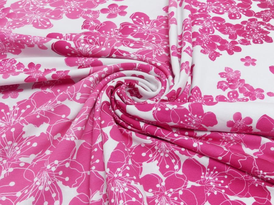 Jersey Blütenwiese Pink by LIEBEfein