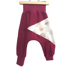 Pumphose Meno triangolo Ocean Dreams Meeresbewohner (Sweat bordeaux)