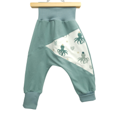 Pumphose Meno triangolo Küstenkind Oktopus (Sweat mint)