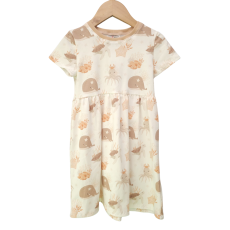 Basic Kleid Ocean Dreams Meeresbewohner (Bündchen beige) 86-128