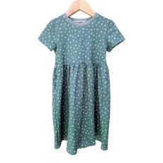 Basic Kleid  Under the Sea dunkel Punkte (Bündchen mint) 86-128