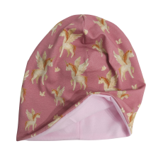 Wendebeanie Fairyland Alicorn Einhörner - innen rosa