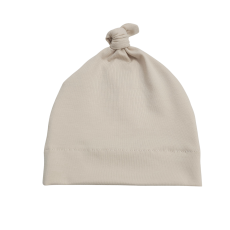 Knotenmütze Basic Beige