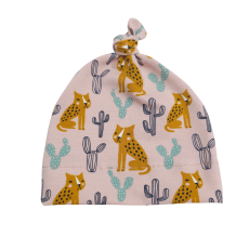 Knotenmütze Leopard