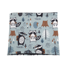 Wendeschlupfschal Waldtiere mint