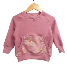 Pullover [ Kids 8-16 Jahre ] Fairyland Feen (Sweat altrosa)