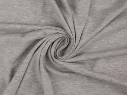Jersey Basic Hellgrau Meliert