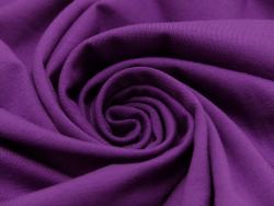 Jersey Basic Dunkelviolett